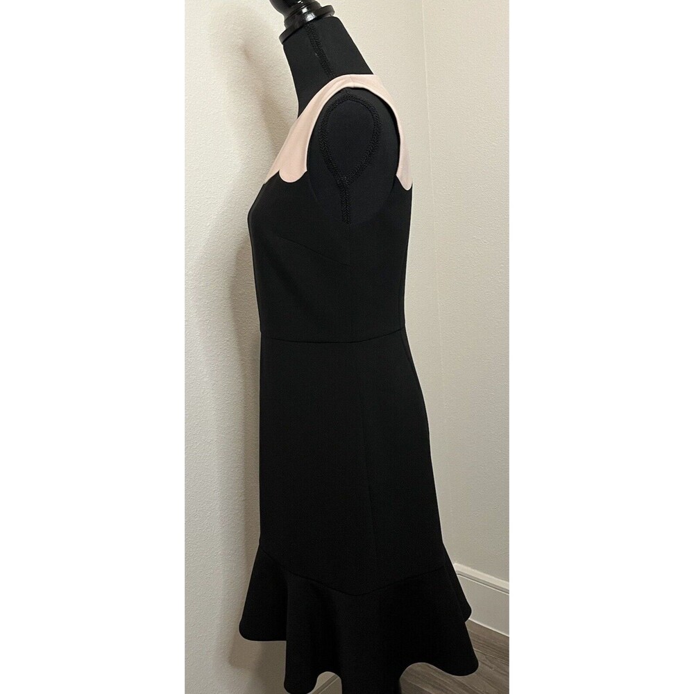 Kate Spade New York Women's Black /Pink Scallop Sleeveless Adorable Dress Size 8 - Picture 7 of 14